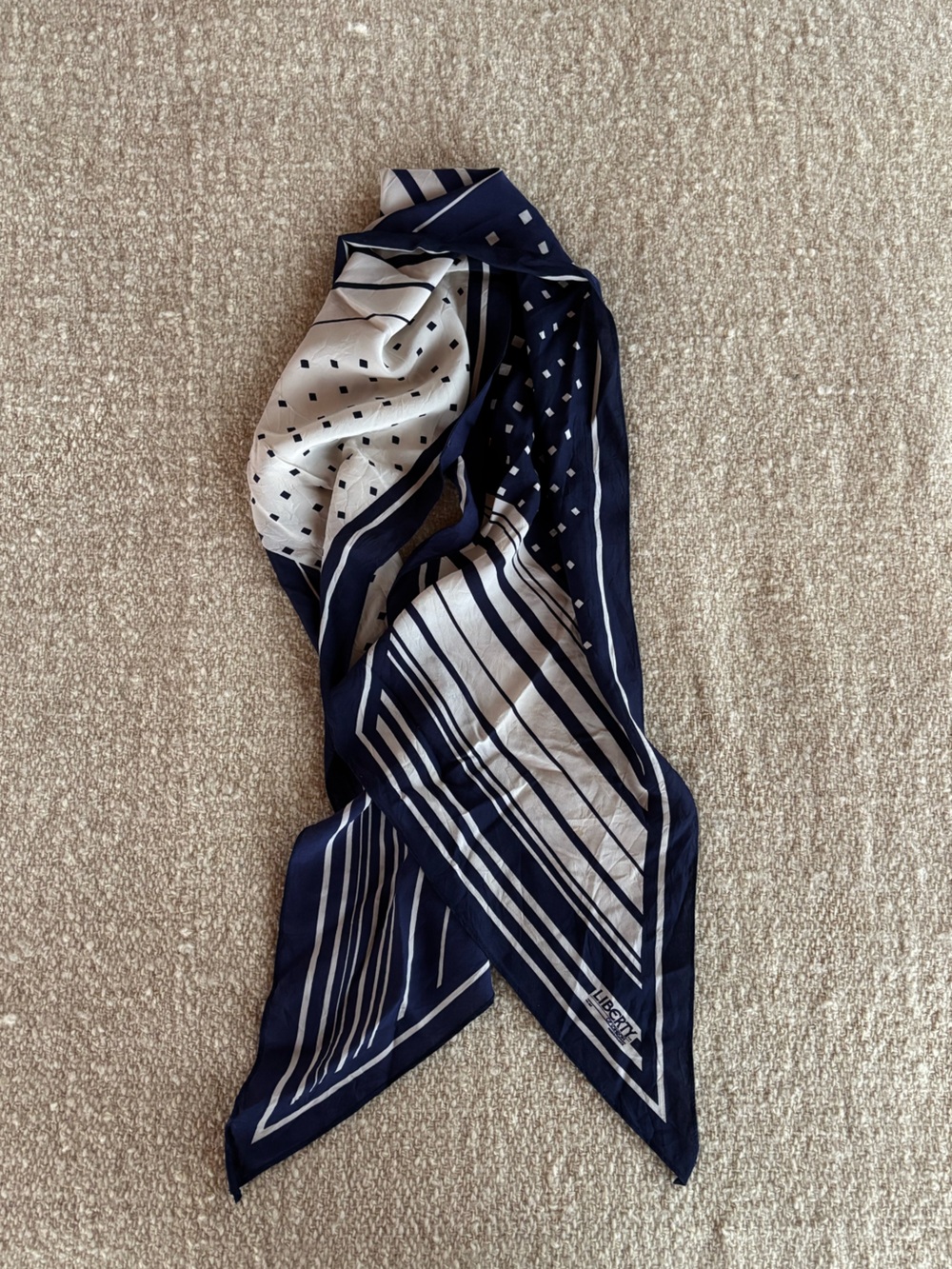 Vintage Liberty of London Silk Scarf
